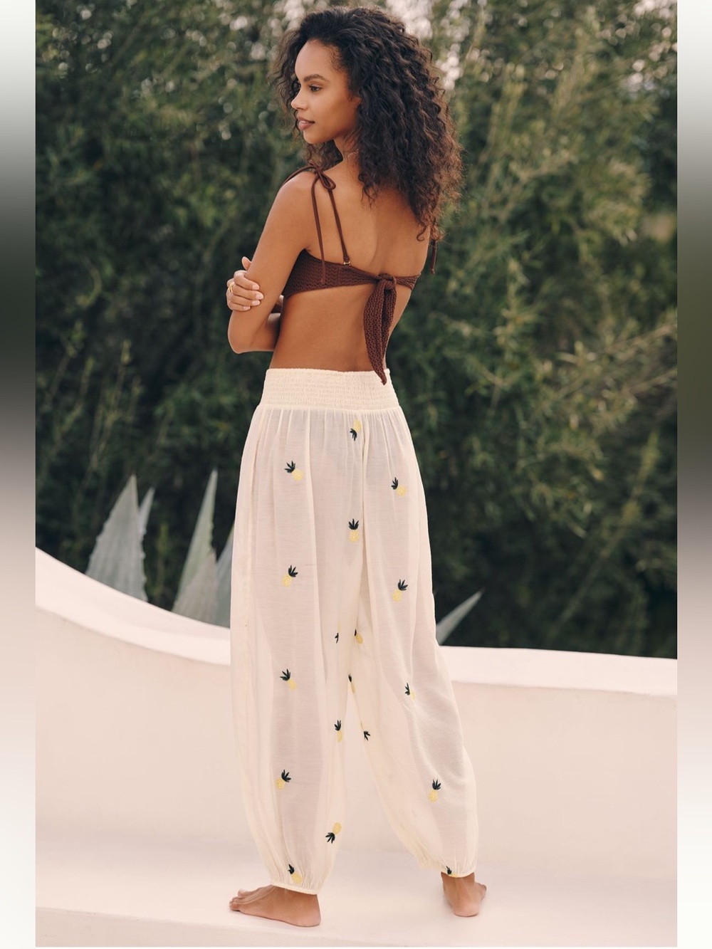Celandine/Anthropologie NWT Balloon Pants with Drawstring Size XL - Picture 3 of 12